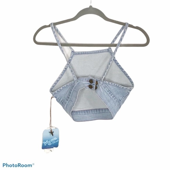 Show me your mumu Fawcett crop top XS NWT - Picture 8 of 14